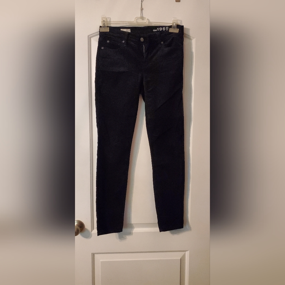 Gap balck corduroy legging jeans